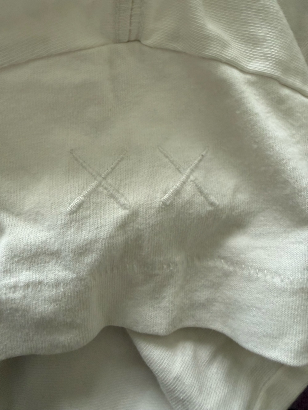 Uniqlo x KAWS White Kids Short Sleeve Tee with Blue Character Graphic (2 Shirts) - Picture 4 of 6